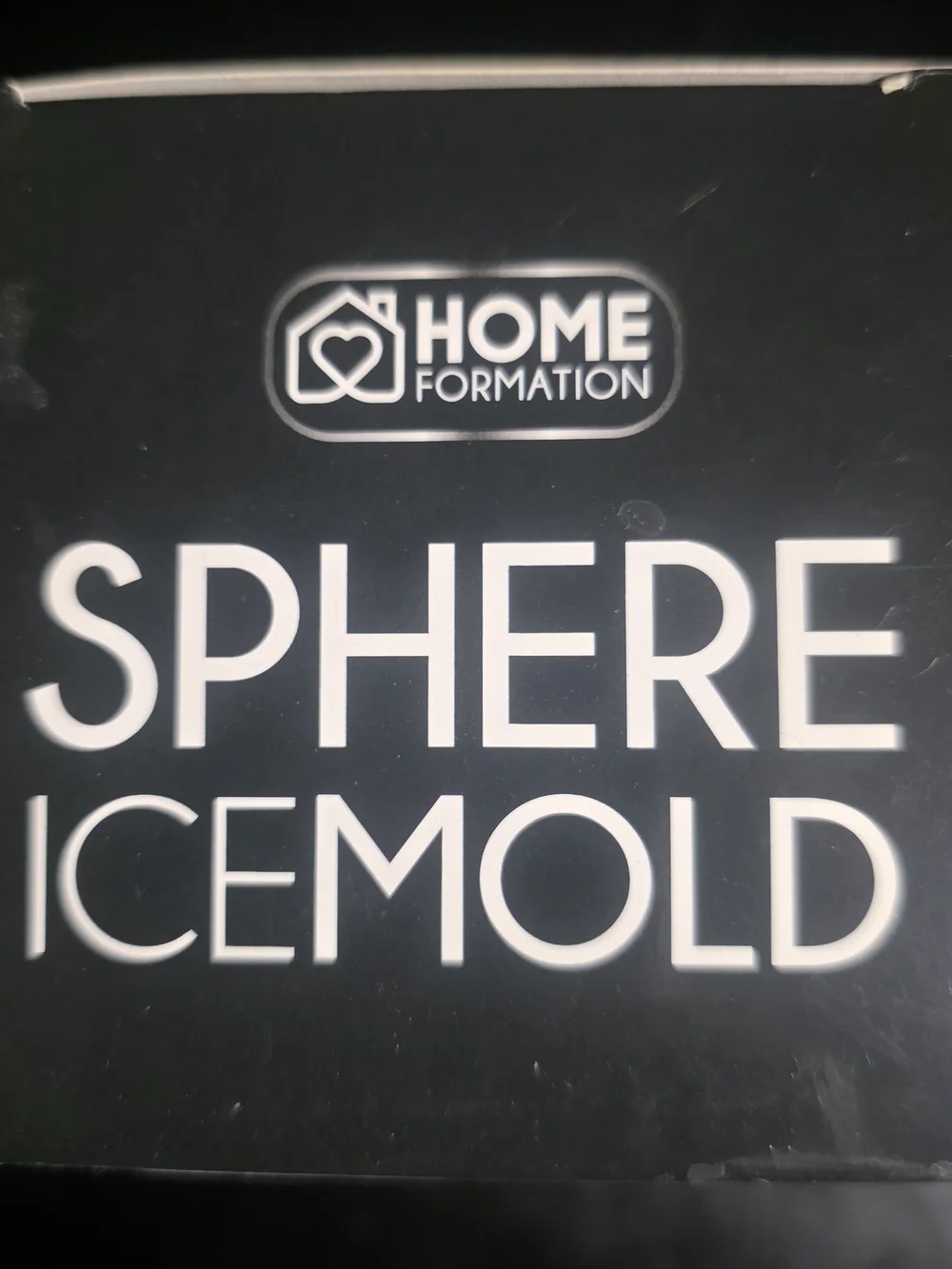 Home Formation Sphere Ice Cube Mold Set (2 Pack) 2.5in Leakproof Stackable